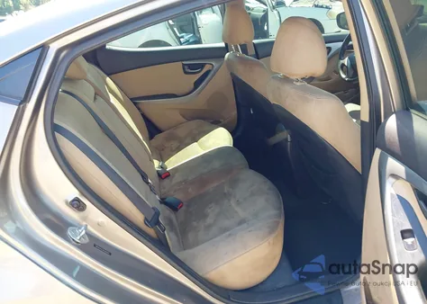 2013 Hyundai Elantra Gls из США, поврежденный, VIN 5NPDH4AE3DH265855